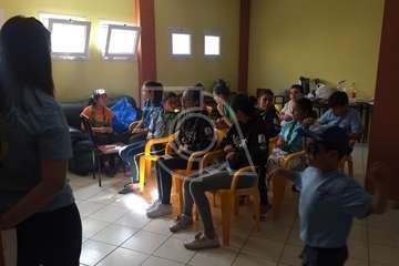 Los chiquillos, protagonistas del segundo día de las fiestas de San Gregorio El Chico 2018 (Foto TA)